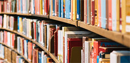 Books on shelf